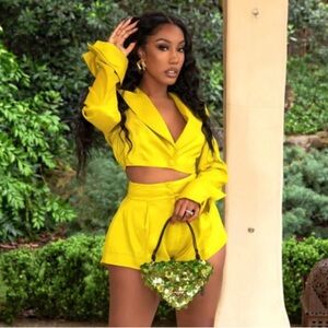 EllaeLisque yellow brunch set